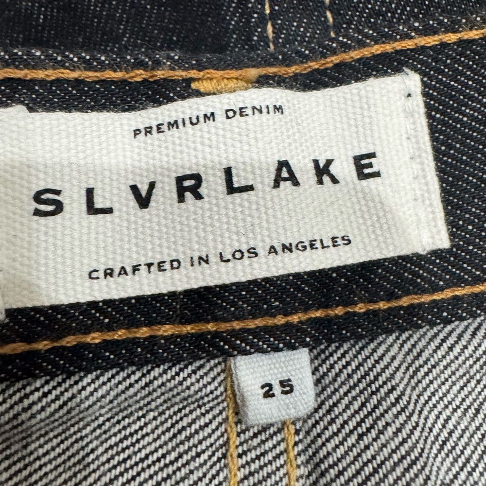 NEW SLVRLAKE Grace Wide Leg Jeans in Empty Sky - Picture 10 of 13